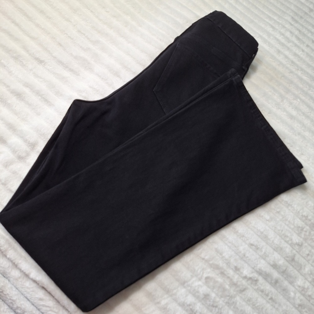 Old Navy Higher High Rise Flare Jeans Womens 4 24x31 Black Denim Cowboy Rodeo